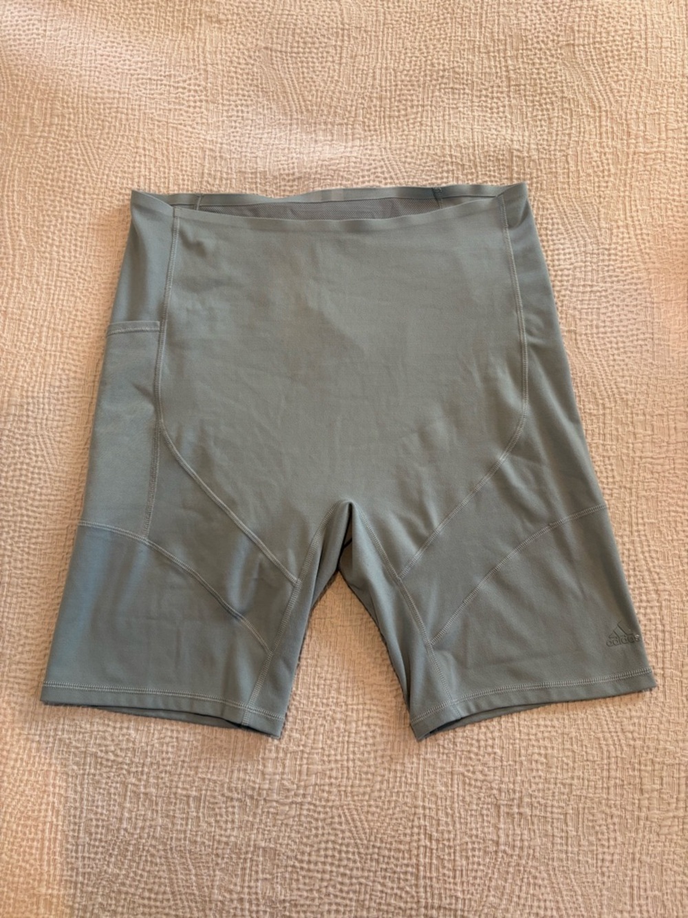 Adidas Pastel Blue Bike Short